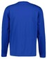 Gant Subtle Logo Embroidery Long Sleeve Round Neck T-Shirt Lapis Blue