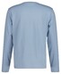 Gant Subtle Logo Embroidery Long Sleeve Round Neck T-Shirt Stormy Sea