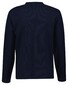 Gant Subtle Textured Long Sleeve Crew Neck T-Shirt Avond Blauw