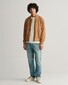 Gant Suede Bomber Jacket Dark Khaki