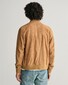 Gant Suede Bomber Jacket Dark Khaki