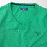 Gant Summer Cotton V-Neck Pullover Jelly Green