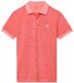 Gant Sunbleached Pique Polo Coral Red