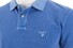 Gant Sunbleached Pique Polo Poloshirt Mid Blue