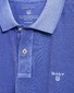 Gant Sunbleached Piqué Rugger Poloshirt Periwinkle Blue