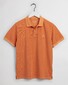 Gant Sunbleached Piqué Rugger Poloshirt Russet Orange