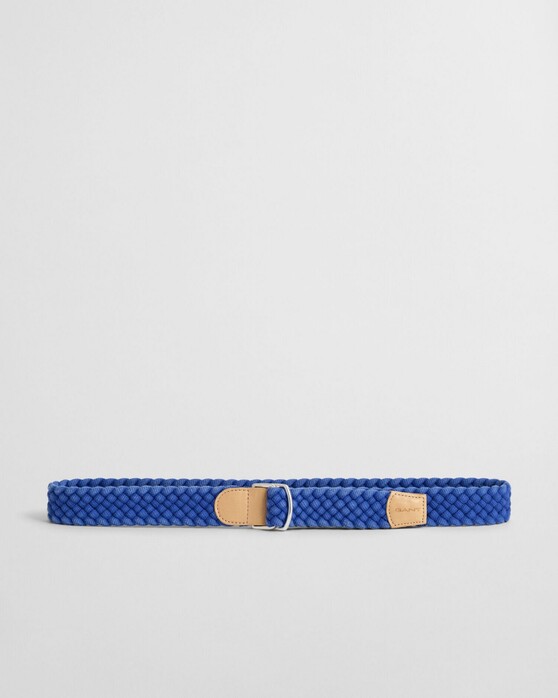 Gant Sunfaded Cotton Braid D-Ring Buckle Riem Rich Blue