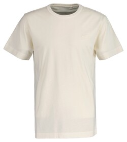 Gant Sunfaded Crew Neck Short Sleeve T-Shirt Ivory White