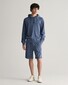 Gant Sunfaded Drawcord Hoodie Subtle Logo Embroidery Pullover Dusty Blue Sea