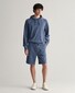 Gant Sunfaded Drawcord Waist Shorts Joggingbroek Dusty Blue Sea