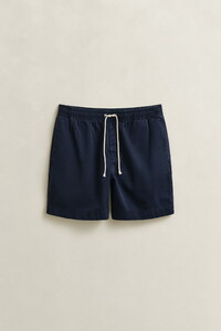 Gant Sunfaded Drawstring Cotton Bermuda Avond Blauw