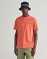 Gant Sunfaded Graphic Logo Short Sleeve T-Shirt Burnt Orange