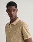 Gant Sunfaded Piqué Short Sleeve Rugger Polo Dried Khaki