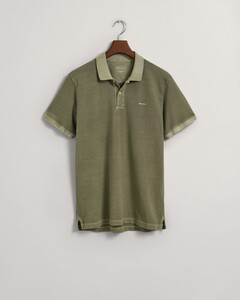 Gant Sunfaded Piqué Short Sleeve Rugger Polo Kalamata Green