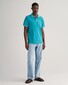 Gant Sunfaded Piqué Short Sleeve Rugger Polo Ocean Turquoise