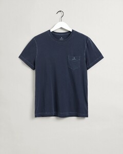 Gant Sunfaded Short Sleeve Shirt T-Shirt Evening Blue