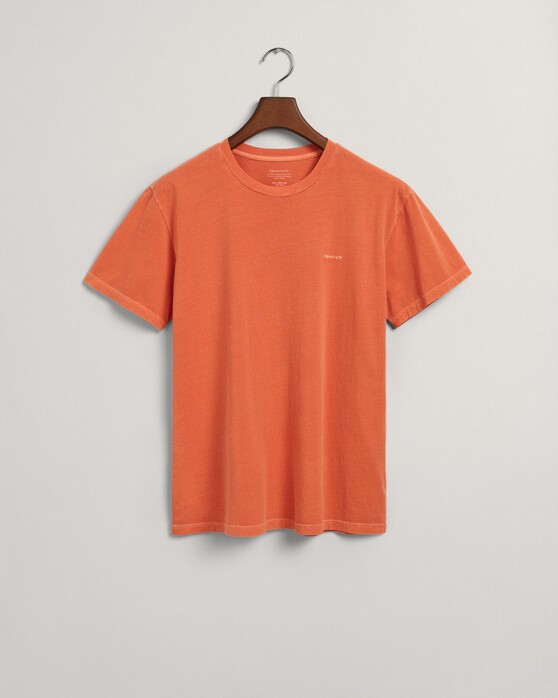 Gant Sunfaded Short Sleeve T-Shirt Apricot Orange