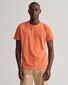 Gant Sunfaded Short Sleeve T-Shirt Apricot Orange
