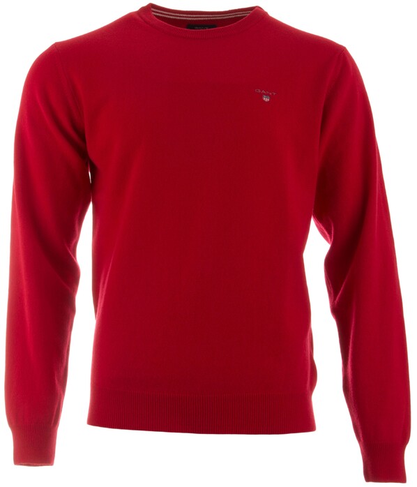 Gant Super Fine Lambswool Pullover Bright Red
