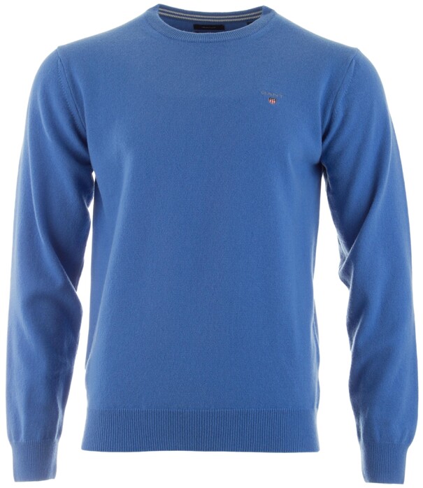 Gant Super Fine Lambswool Pullover Pacific Blue
