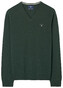 Gant Super Fine Lambswool V-Neck Pullover Country Green