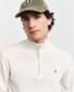 Gant Superfijne Lamswol Half-Zip Trui Cream