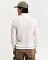 Gant Superfijne Lamswol Half-Zip Trui Cream