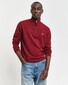 Gant Superfijne Lamswol Half-Zip Trui Plumped Red