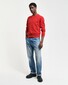 Gant Superfijne Lamswol Ronde Hals Trui Bright Red