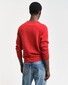 Gant Superfijne Lamswol Ronde Hals Trui Bright Red