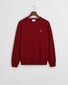 Gant Superfijne Lamswol Ronde Hals Trui Plumped Red