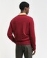 Gant Superfijne Lamswol V-Hals Trui Plumped Red