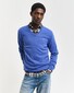 Gant Superfijne Lamswol V-Hals Trui Rich Blue