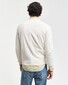 Gant Superfine Lambswool Crew Neck Pullover Cream