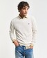 Gant Superfine Lambswool Crew Neck Pullover Cream