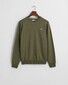 Gant Superfine Lambswool Crew Neck Pullover Juniper Green