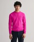 Gant Superfine Lambswool Crew Neck Pullover Pink Fuchsia