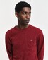 Gant Superfine Lambswool Crew Neck Pullover Plumped Red