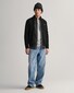 Gant Superfine Lambswool Zip Cardigan Black