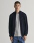 Gant Superfine Lambswool Zip Cardigan Marine