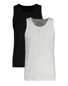 Gant Tank Top 2Pack Ondermode Zwart-Wit