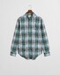 Gant Tartan Check Poplin Overhemd Deep Forest Green