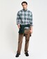 Gant Tartan Check Poplin Overhemd Deep Forest Green