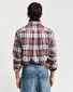 Gant Tartan Check Poplin Overhemd Ruby Red