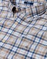 Gant Tech Broadcloth Check Short Sleeve Shirt Sand