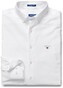 Gant Tech Prep Oxford Plain Shirt White