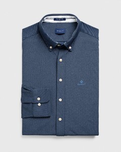 Gant Tech Prep Piqué Shirt Overhemd Marine