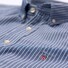 Gant Tech Prep Piqué Stripe Overhemd Preppy Blue