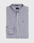 Gant Tech Prep Piqué Stripe Shirt Persian Blue