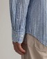 Gant Tech Prep Seersucker Stripe Button Down Shirt Nautical Blue